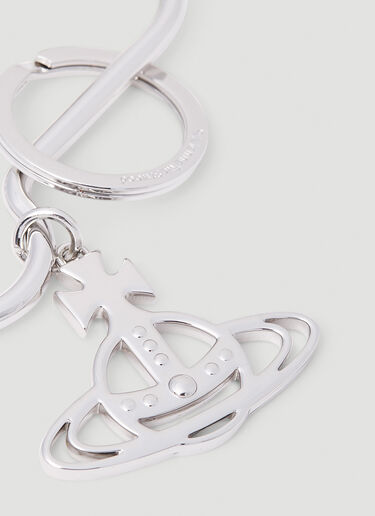 Vivienne Westwood Penis Carabiner Keyring Silver vvw0351001