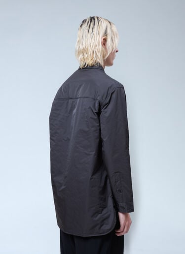 Printed Padded Shirt Yohji Yamamoto Printed Padded Shirt Black yoy0162006