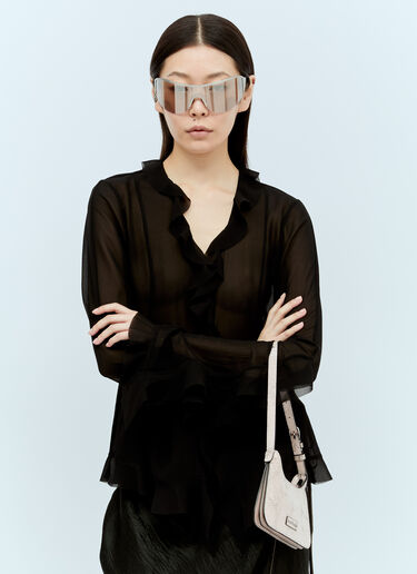 Acne Studios 메탈 프레임 선글라스  실버 cns0356002