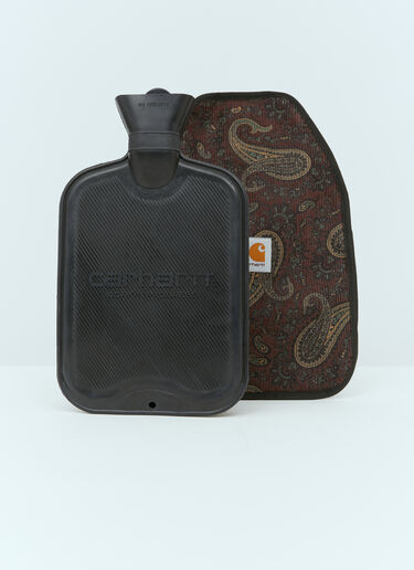 Carhartt WIP 페이즐리 뜨거운 물 보온팩 브라운 wip0354004