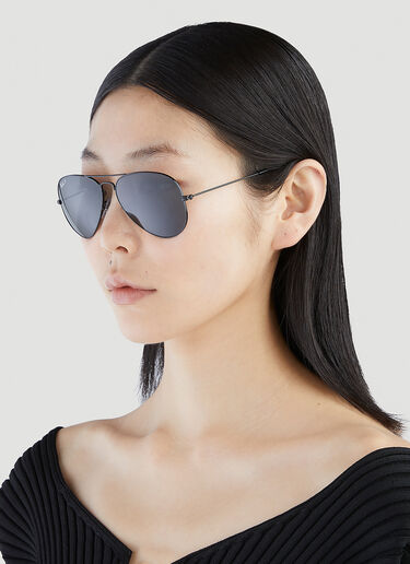 Ray-Ban Aviator Sunglasses Black lrb0351004