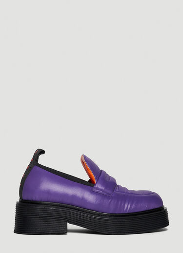 Marni Nylon Loafers Purple mni0246015