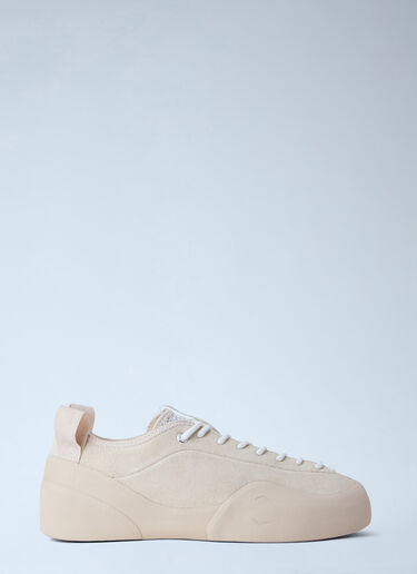Village PM Suede Panel Sneakers Cream vpm0164001