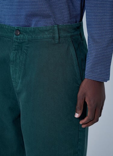 Miu Miu Relaxed-Fit Trousers Green miu0164033