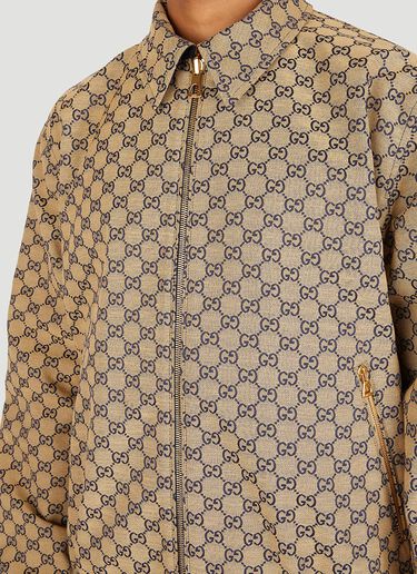 Gucci Reversible GG Jacquard Jacket Beige guc0150073
