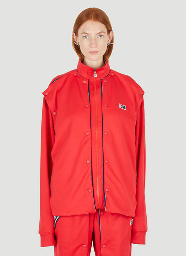 Y/Project x FILA Snap Panel Jacket Red ypf0348001