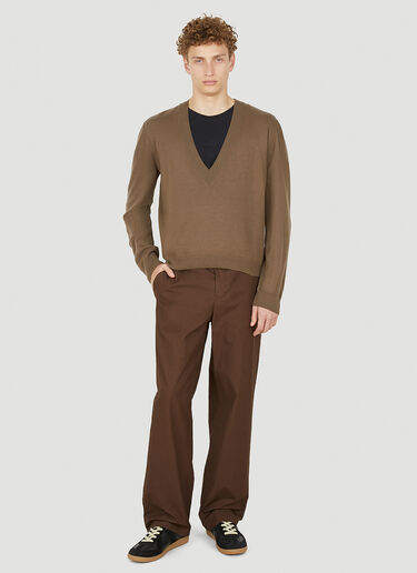 Joel Sweater META CAMPANIA COLLECTIVE Joel Sweater Brown mtc0150012