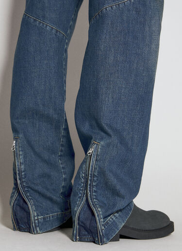 MM6 Maison Margiela Straight Leg Jeans Blue mmm0155009