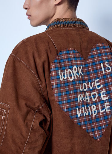 Story Mfg. Seed Bomber Jacket Brown mfg0166002