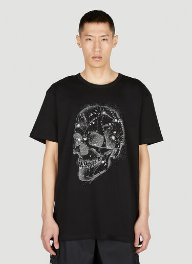 Alexander McQueen 骷髅 T 恤 黑色 amq0152003