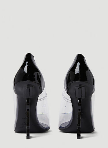 Saint Laurent Opyum Logo High Heels Black sla0248027