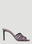 Bottega Veneta Tribute High Heeled Mules Pink bov0251082