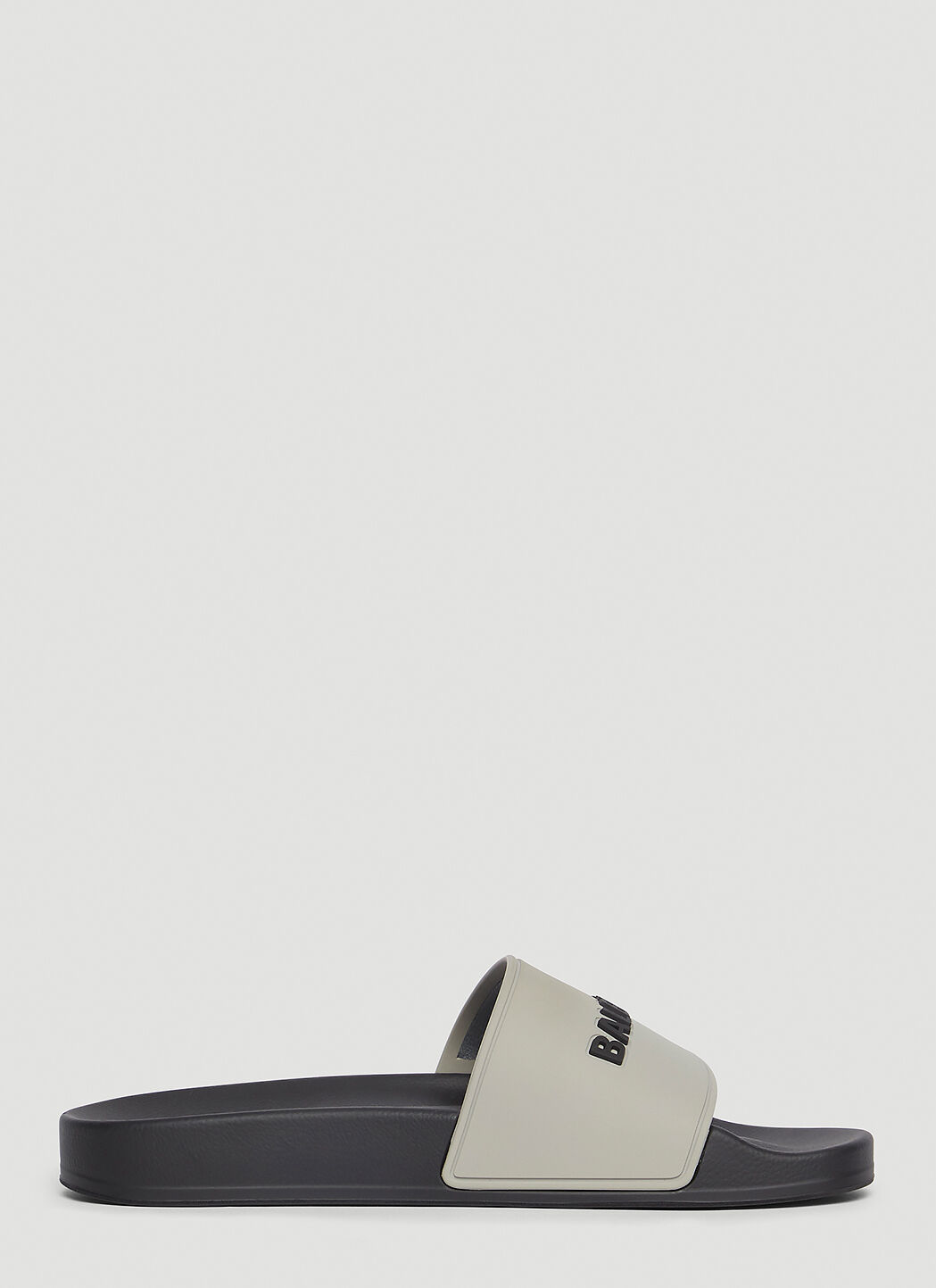 Balenciaga Pool Slides in Grey LN CC