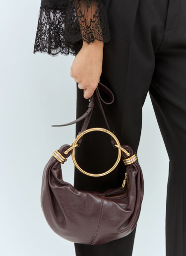 Chloé Small Bracelet Hobo Bag Purple chl0258043