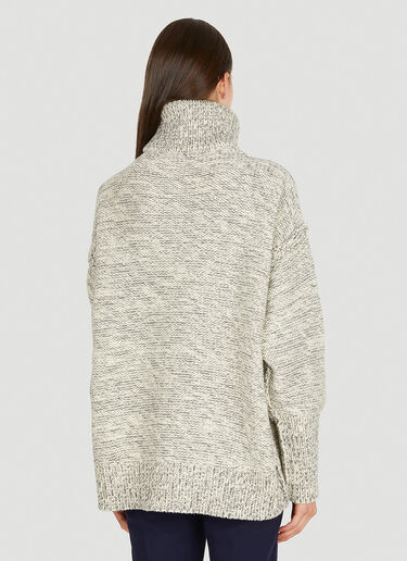 Sportmax Giochi Cable Knit Sweater Grey spx0250009