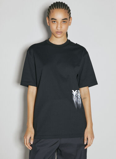 Y-3 GFX Short Sleeve T-Shirt Black yyy0356009