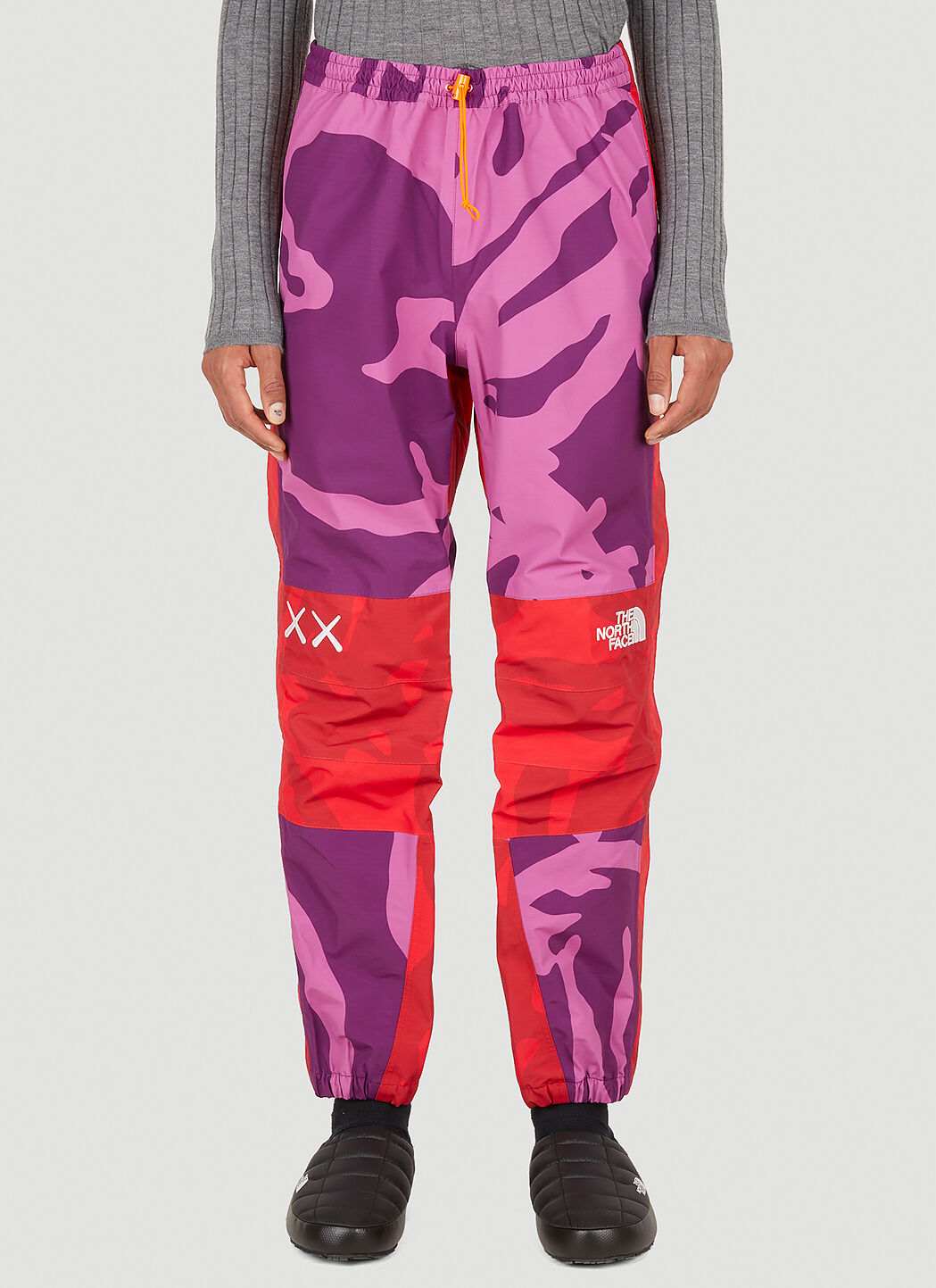 The North Face x KAWS Mountain Light Track Pants in Pink LN CC