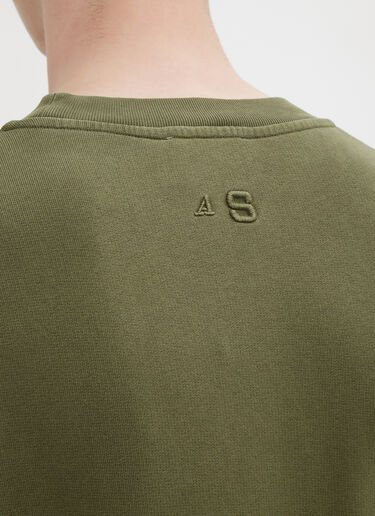 Classic Sweatshirt Acne Studios Classic Sweatshirt Khaki acn0134036