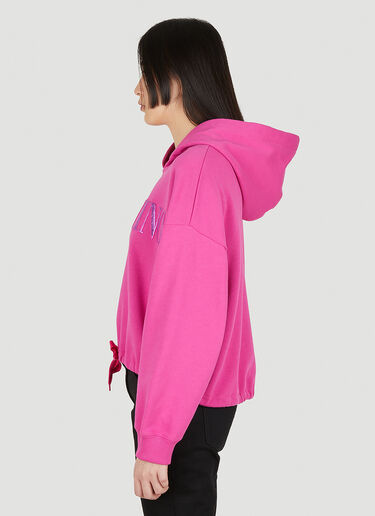 Valentino Logo Hooded Sweatshirt Pink val0247012