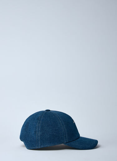 Rick Owens DRKSHDW 徽标图案棒球帽 蓝色 drk0160028