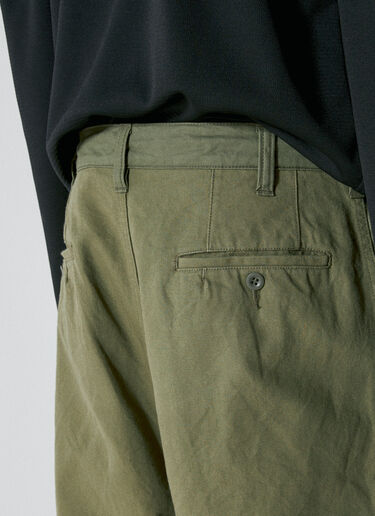 Comme des Garçons Homme Baggy Crop Pants Green cdh0154006