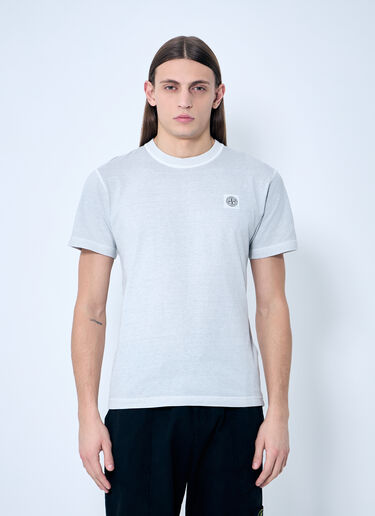 Stone Island Logo Patch T-Shirt Grey sto0160014