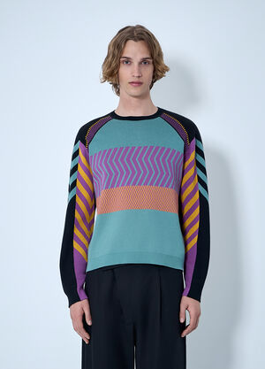 Kiko Kostadinov Gizi Panelled Jumper  Multicolor kko0164009