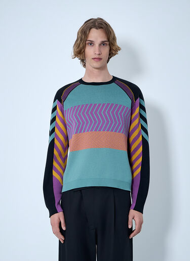 Kiko Kostadinov Gizi Panelled Jumper  Multicolor kko0164009
