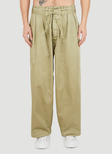 Applied Art Forms Sculpture Pants Khaki aaf0151002