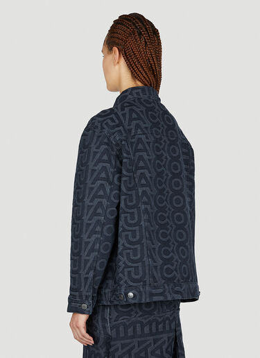 Marc Jacobs Monogram Denim Jacket Black mcj0251005