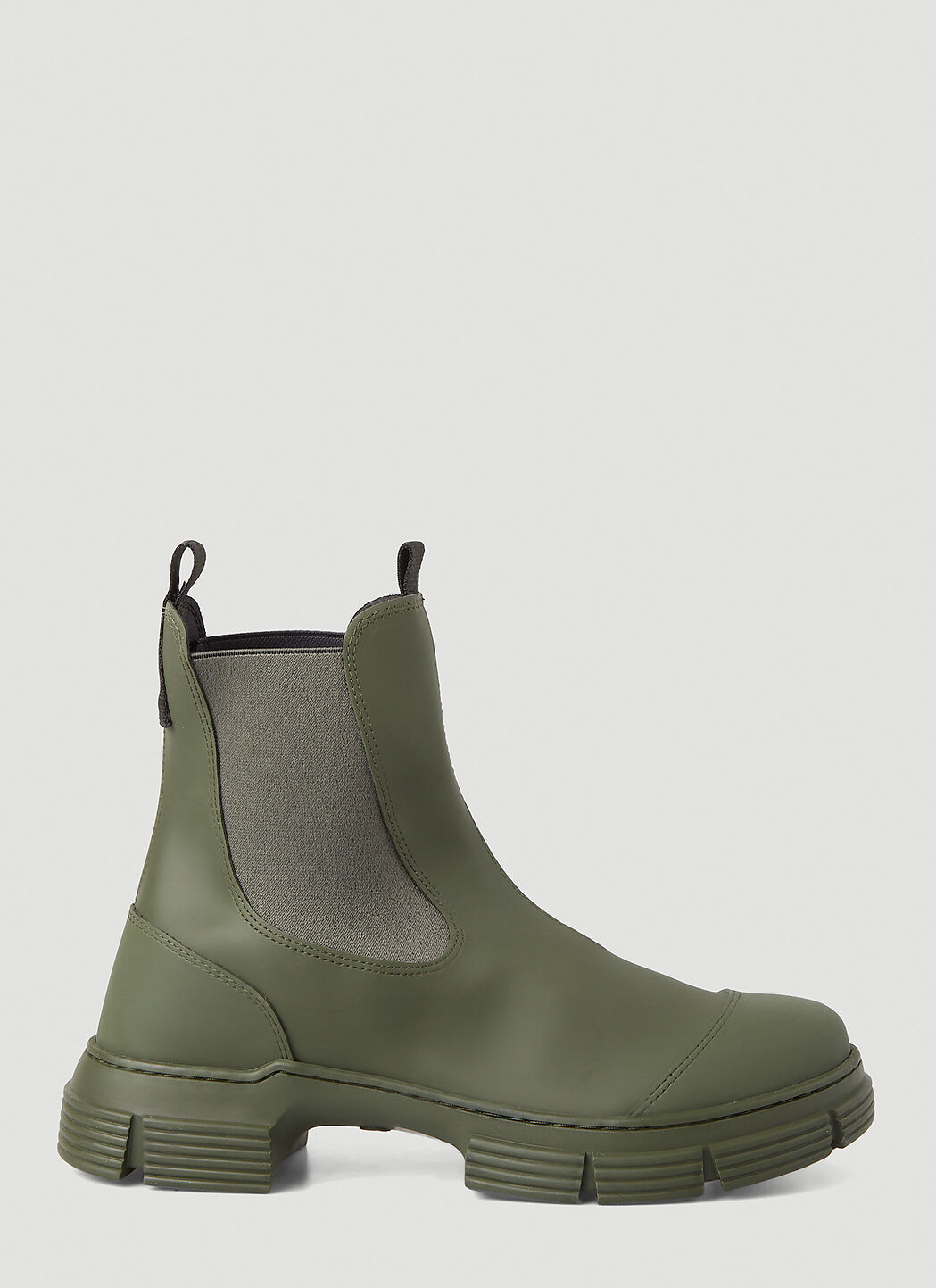 Ganni rubber boots green shop