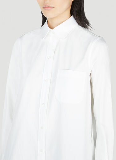 Thom Browne スプリットバックシャツ ホワイト thb0251016
