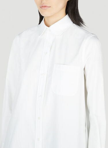 Thom Browne Split Back Shirt White thb0251016