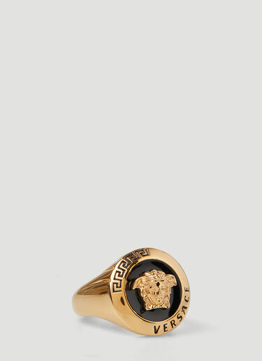 Versace Medusa Logo Ring Gold ver0149039