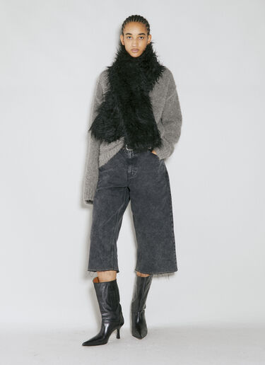Our Legacy Floss Scarf Black our0254004