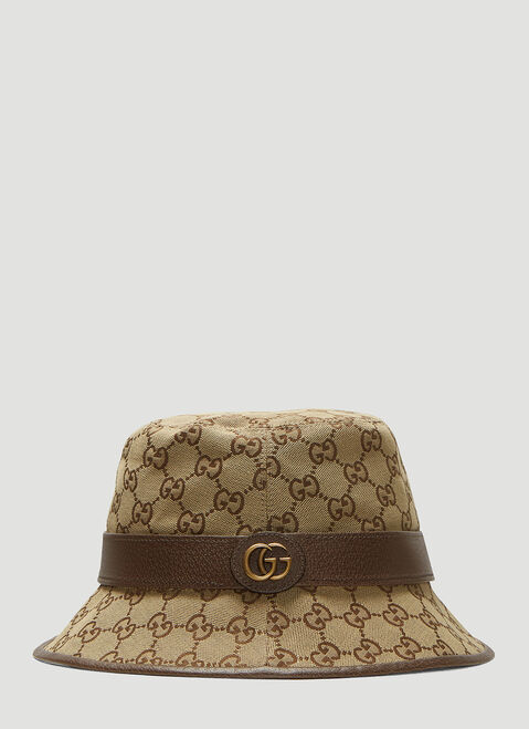 Gucci GG Canvas Bucket Hat Beige guc0345002
