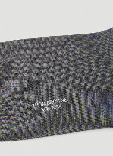 Thom Browne Four Bar Socks Grey thb0249023