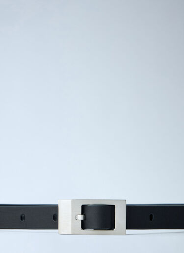 LN-CC® - Rick Owens: Mini Stooges Belt - Black Rick Owens Mini Stooges Belt Black ric0265048