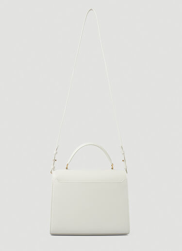 Saint Laurent Cassandra Shoulder Bag White sla0246096