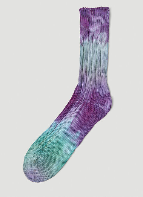 Comme des Garçons PARFUMS Tie Dye Socks Transparent cdp0350006