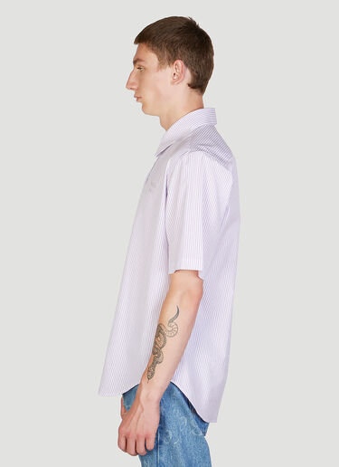 Martine Rose Classic Short Sleeve Shirt Lilac mtr0152001