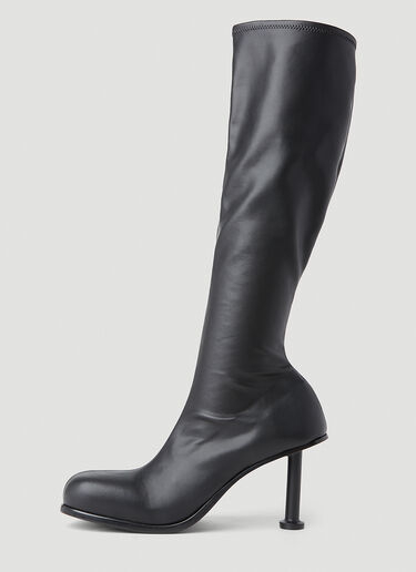 Balenciaga Mallorca Heeled Boots Black bal0251062