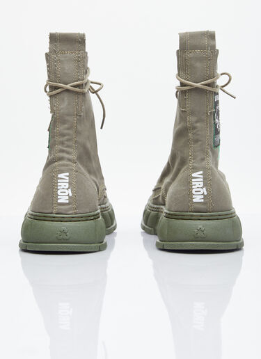 Virón x Carne Bollente 1992 Surplus Boots Green vir0354007