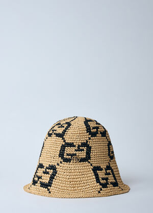 Gucci GG Bucket Hat Brown guc0259065