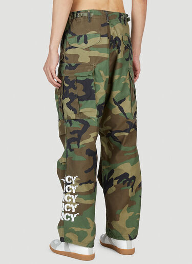 Nancy No Pleasure Cargo Pants Green ncy0153008