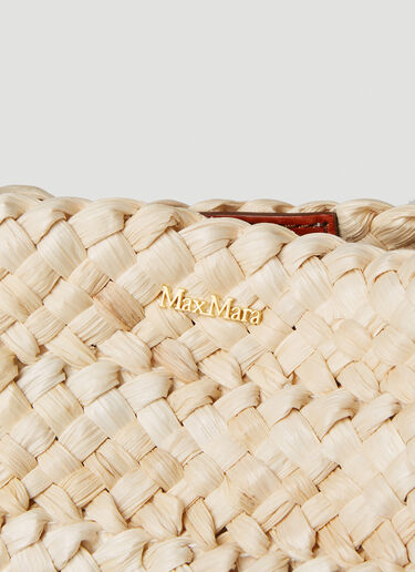 Straw Tote Bag Max Mara Straw Tote Bag Beige max0252067