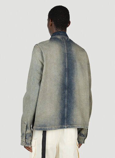 Faded Denim Jacket Rick Owens DRKSHDW Faded Denim Jacket Navy drk0152003