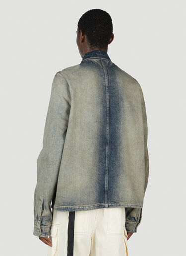 Rick Owens DRKSHDW Faded Denim Jacket Navy drk0152003