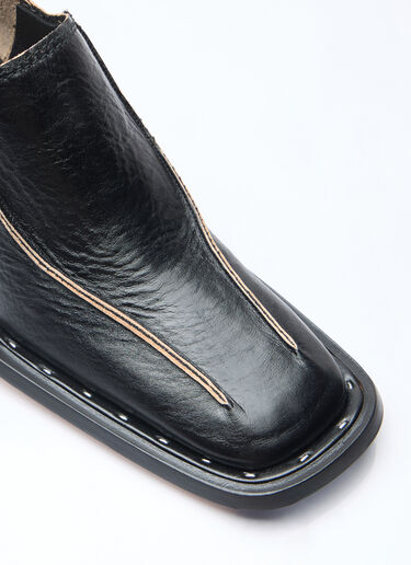 Miista Autumn Heeled Mules Black mii0257008