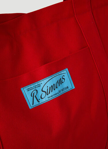 Raf Simons Oversized Tote Bag Red raf0346010